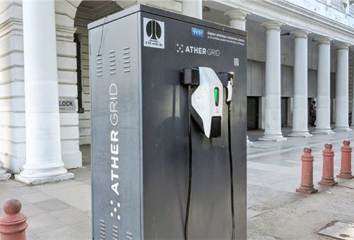 Ather starts setting up EV charging stations in Delhi ahead of July launch