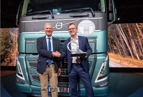 Volvo FH Electric scoops ‘Truck of the Year 2024’ award