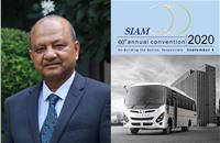 Vinod Aggarwal, MD  and CEO, Volvo Eicher Commercial Vehicles (VECV) will continue as the treasurer of SIAM.
