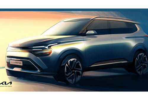 Kia reveals sketches of soon-to-be-launched Carens for India