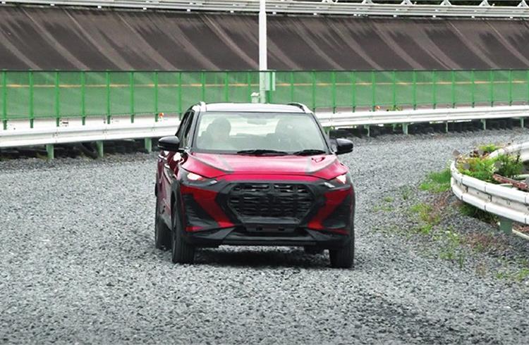 The Magnite compact SUV gets the road test treatment at Nissan's Tochigi Proving Ground in Japan.