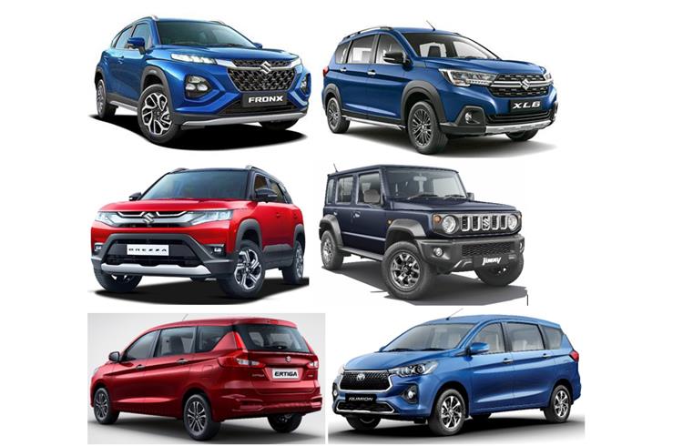 Maruti Suzuki’s SUV and MPV production jumps 100% to 58,226 units in January 2024