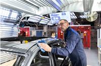 BMW's Regensburg plant uses AI for painted vehicle surface inspection