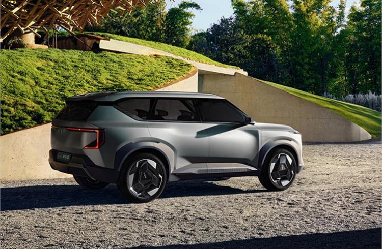 The Concept EV5 was unveiled at Kia Chinese EV Day