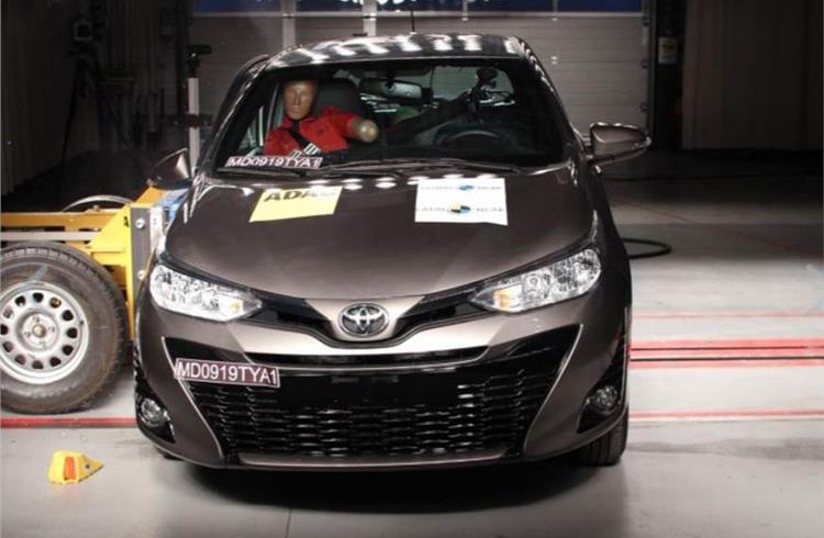Toyota Yaris awarded 4-star Latin NCAP rating