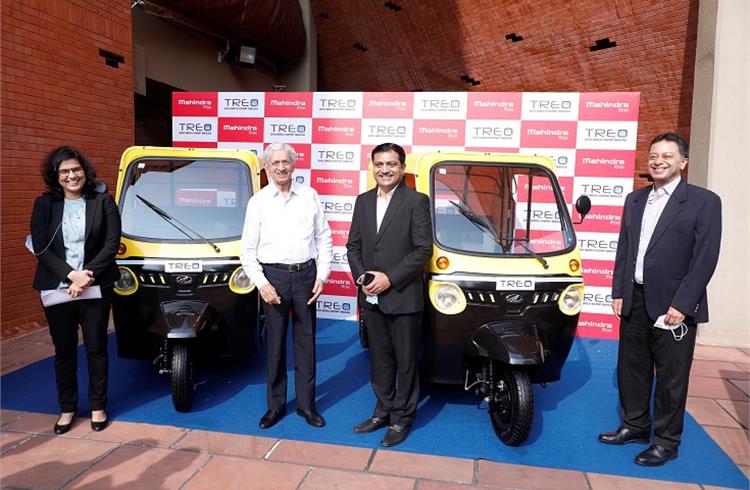 Mahindra Treo e-autorickshaw launched in Maharashtra at Rs 209,000