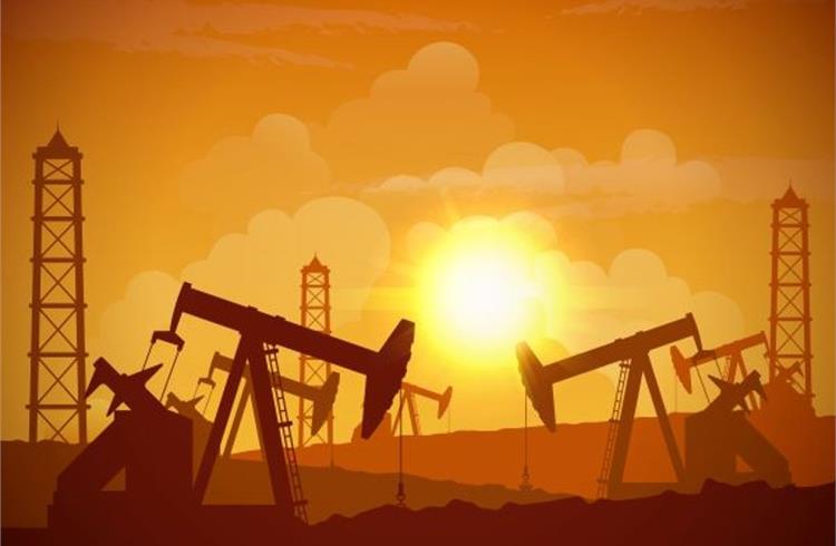 Oil prices flare up