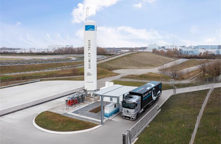 Daimler Truck and Linde’s sLH2 tech sets new standards for liquid hydrogen refuelling