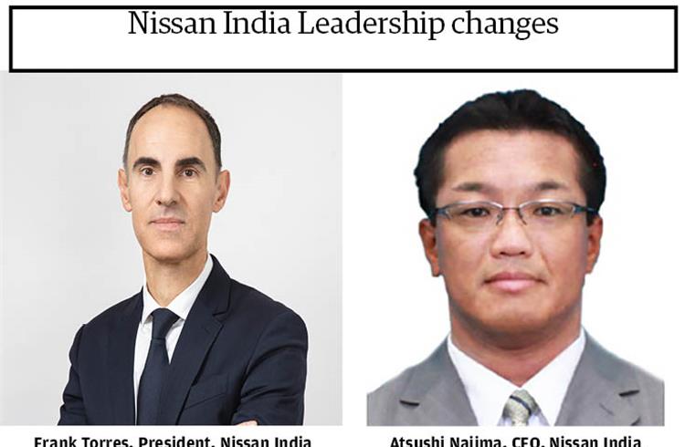 Frank Torres appointed Nissan India president