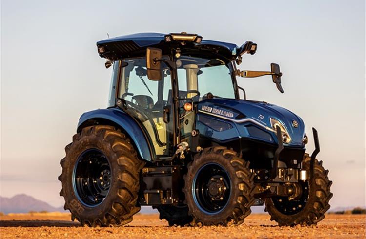 CNH Industrial has revealed the  New Holland T4 Electric Power light utility tractor prototype with autonomous features at its Tech Day in Phoenix, Arizona, USA.