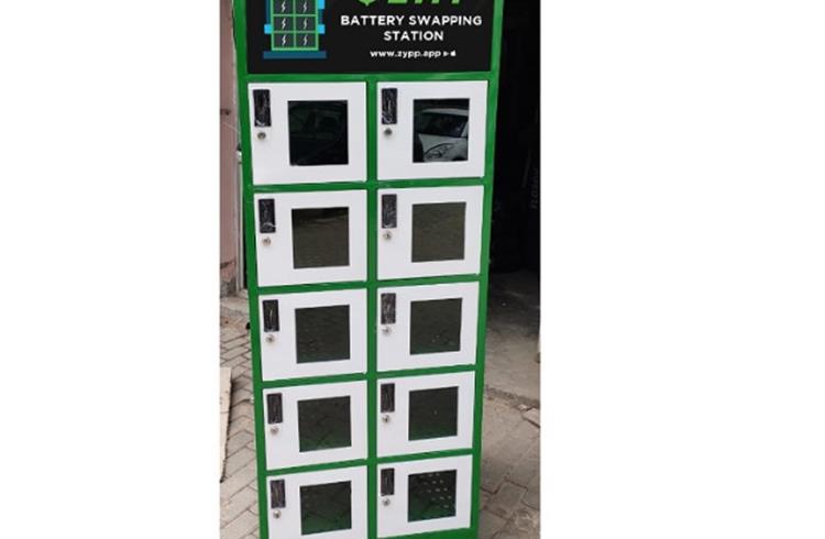 Zypp installs 20 battery swapping stations in Gurgaon