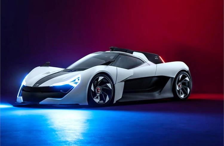 AP-0 is a zero-emissions sports car, not a hypercar - a distinction its makers are keen to emphasise.