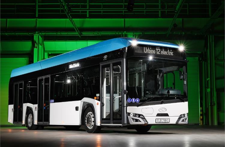 Urbino electric bus. In 2023, Solaris delivered its products to customers from 17 countries.