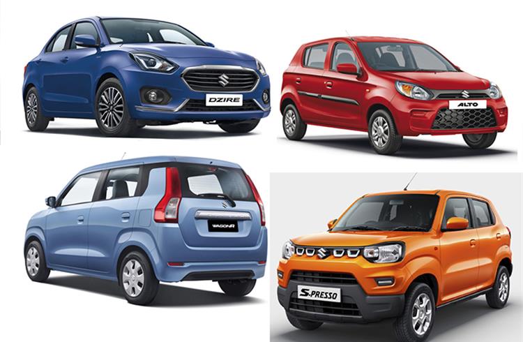Maruti Suzuki bounces back in December, sells 122,784 units for 2.5% growth