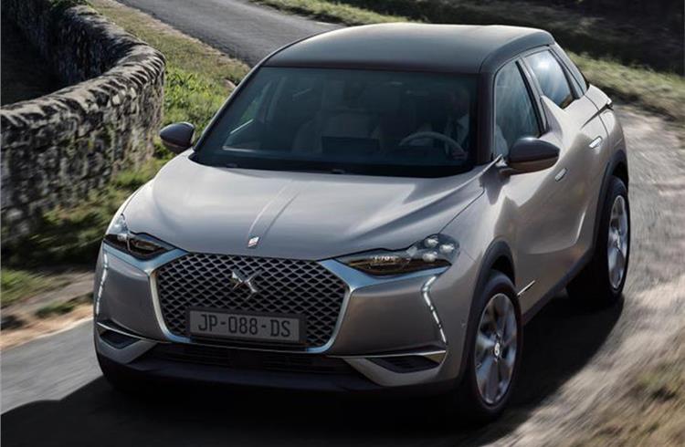 New DS 3 Crossback revealed with petrol, diesel and electric power