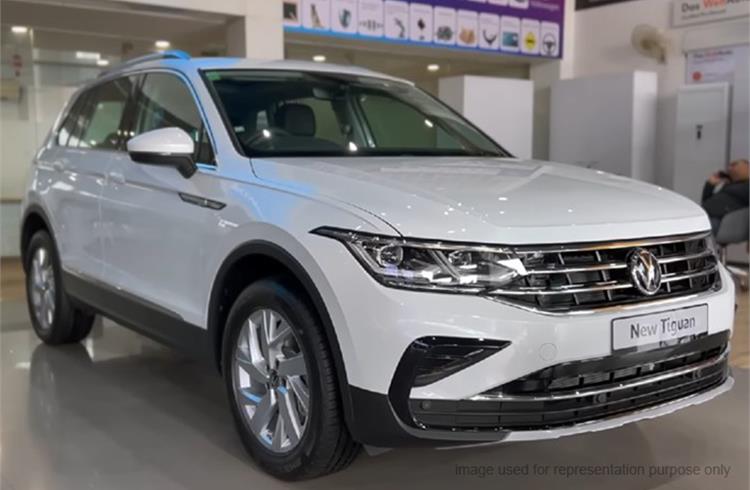 Volkswagen Tiguan EV SUV under development