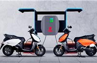 The Vida V1 Plus gets a 3.44kWh battery that delivers a claimed range of 143km, while the V1 Pro gets a larger 3.94kWh battery and 165km range.