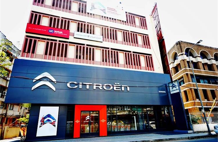 Citroen India's showroom in Chennai is part of a 10-strong La Maison showroom strategy before the launch of the C5 AirCross.