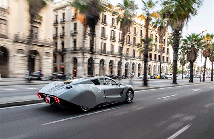 All-electric Hispano Suiza Carmen debuts in Barcelona
