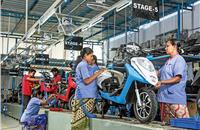 Ampere Vehicles’ Coimbatore plant. New Rs 700 crore plant in Ranipet, Tamil Nadu will mark a fresh start given that Coimbatore posed its own challenges in efficiency as 
well as the supply chain.