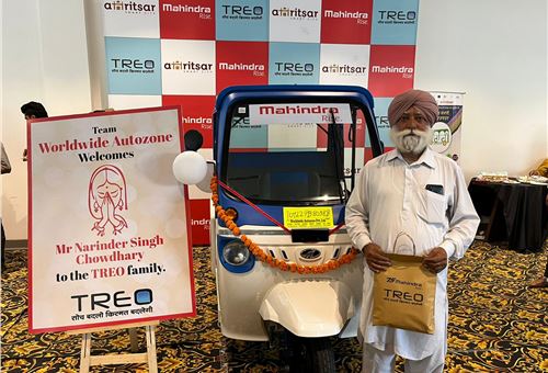 Mahindra Electric delivers electric Treo for Amritsar project