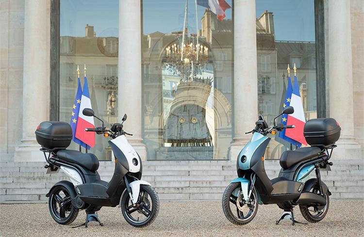 Made-in-Pithampur Peugeot e-Ludix first electric two-wheeler in France's Palais de l’Elysee fleet