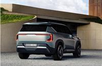 Production version of the all-electric SUV likely to ride on a variation of the E-GMP platform that underpins the two existing Kia bespoke EVs and another four that will follow before 2026.