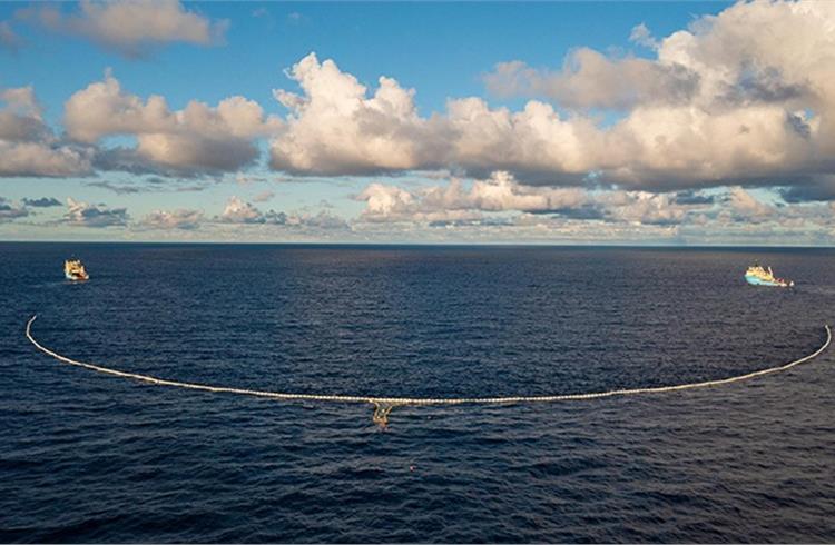 Catch delivered to shore from 1.6-million-square kilometer Great Pacific Garbage Patch (GPGP) by The Ocean Cleanup’s System 002.