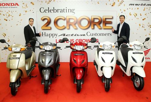 Honda Activa rides past the 20 million sales mark