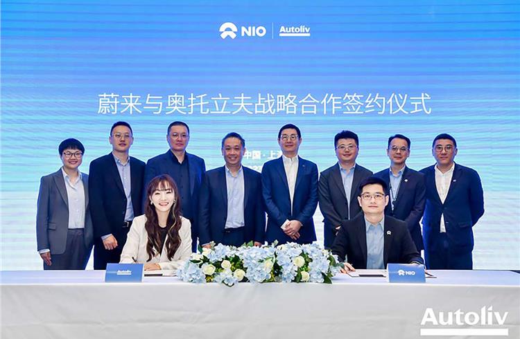 Autoliv and NIO to develop safety technology for future EVs