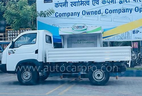 Ashok Leyland's electric Dost spied testing