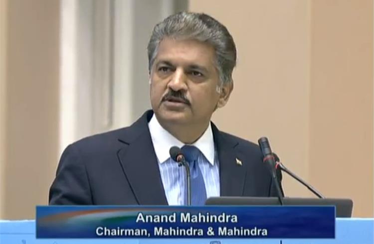 Anand Mahindra: “We should come together to create the infrastructure and the ecosystem that India needs to become the global hub for EVs.