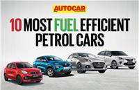 Top 10 fuel-efficient petrol cars in India