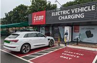 Early this year, Zeon opened its  first 50 kW DC fast charging station on the Bangalore-Salem-Coimbatore- Kochi highway at Sankagiri in Salem.