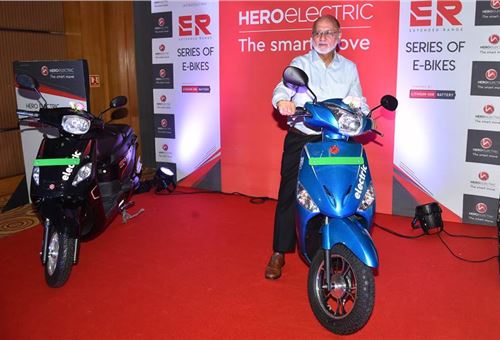 Hero Electric launches Optima ER and Nyx ER e-scooters at Rs 68,721