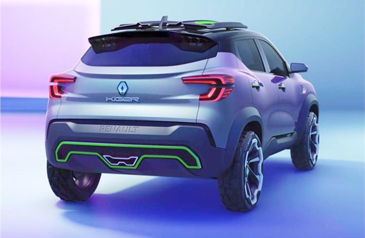 Renault reveals Kiger concept SUV