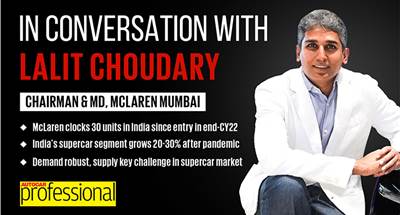 In Conversation with McLaren Mumbai’s Lalit Choudary