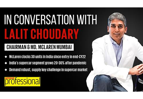 In Conversation with McLaren Mumbai’s Lalit Choudary