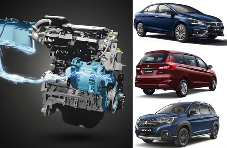 Maruti Suzuki to recall 63,493 petrol hybrid Ciaz, Ertiga and XL6 due to likely fault in MGU