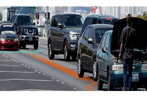 Mitsubishi Electric and HERE Technologies develop lane hazard warning system