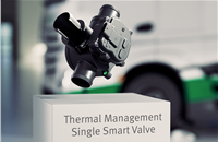 The single smart valve regulator can manage individual coolant flows for the battery, power electronics, motor, or transmission.