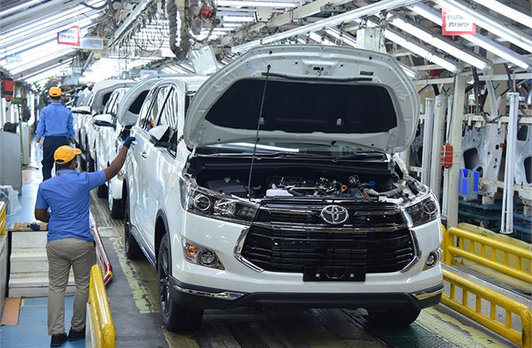 Toyota Kirloskar Motor lifts lockout, starts second shift at Bidadi plants
