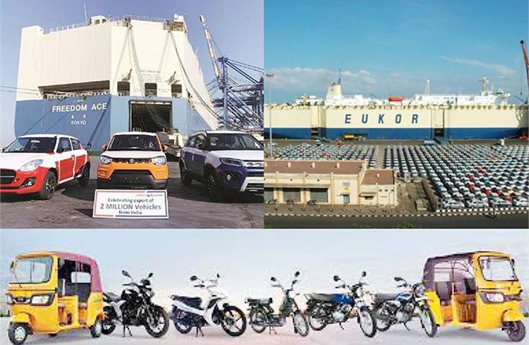 Auto export numbers down 1.7 percent in Jan 2022