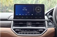 Honda's newly-developed 10.25-inch touchscreen infotainment system offers smooth operation and easy-to-use UI. It gets wireless Apple CarPlay and Android Auto functionalities.