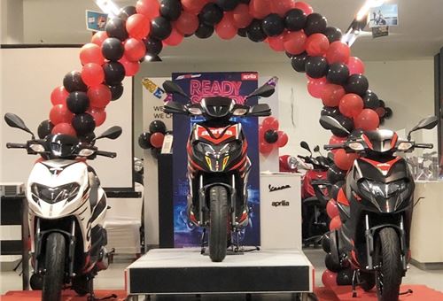 Piaggio India begins deliveries for Aprilia SR 160 in over 100 dealerships in southern states