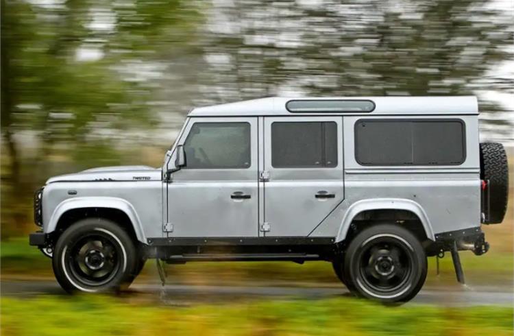 Habib tried to buy into the Defender's simplicity when designing the EV9
