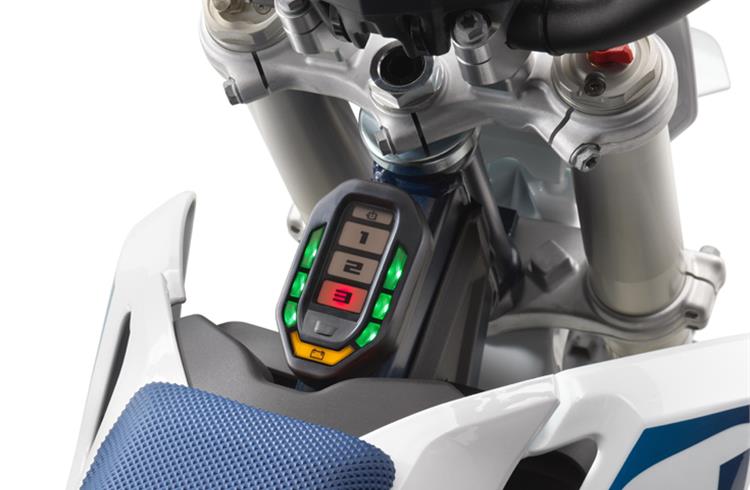 Husqvarna EE 5 has six different easy-to-select ride modes.
