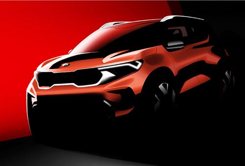 Kia Motors India reveals Sonet rendering