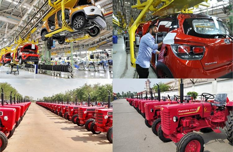 Capex allocation or SUVs and tractors together is Rs 9,000 crore for the next three years, with an additional Rs 3,000 crore investment for EVs.