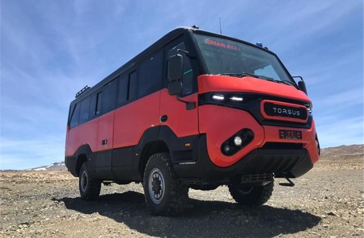 Torsus reveals updated Pratetorian bus range